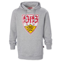 VfB Hoodie Wappen used grau L