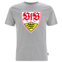 VfB T-Shirt Wappen grau 5XL