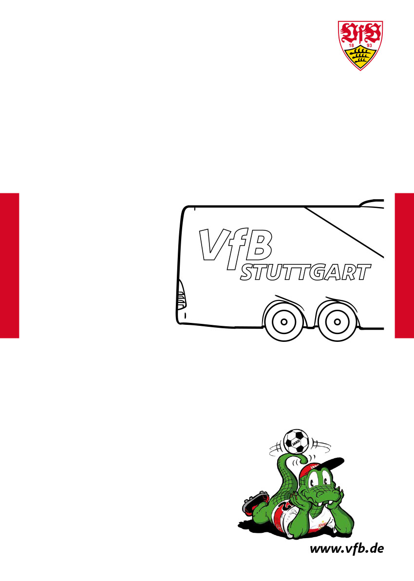 Mannschaftsbus Malvorlage zum Download