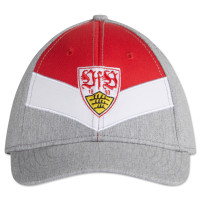 VfB Cap Klassik Wappen grau