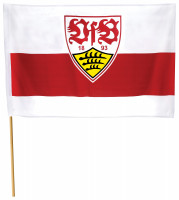 VfB Fahne 60 x 40 cm mit Stab