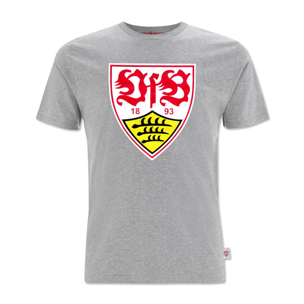 VfB Kids T-Shirt Wappen grau