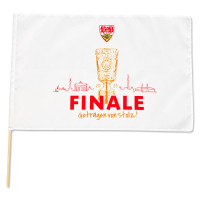 VfB Fahne Pokalfinale 2025