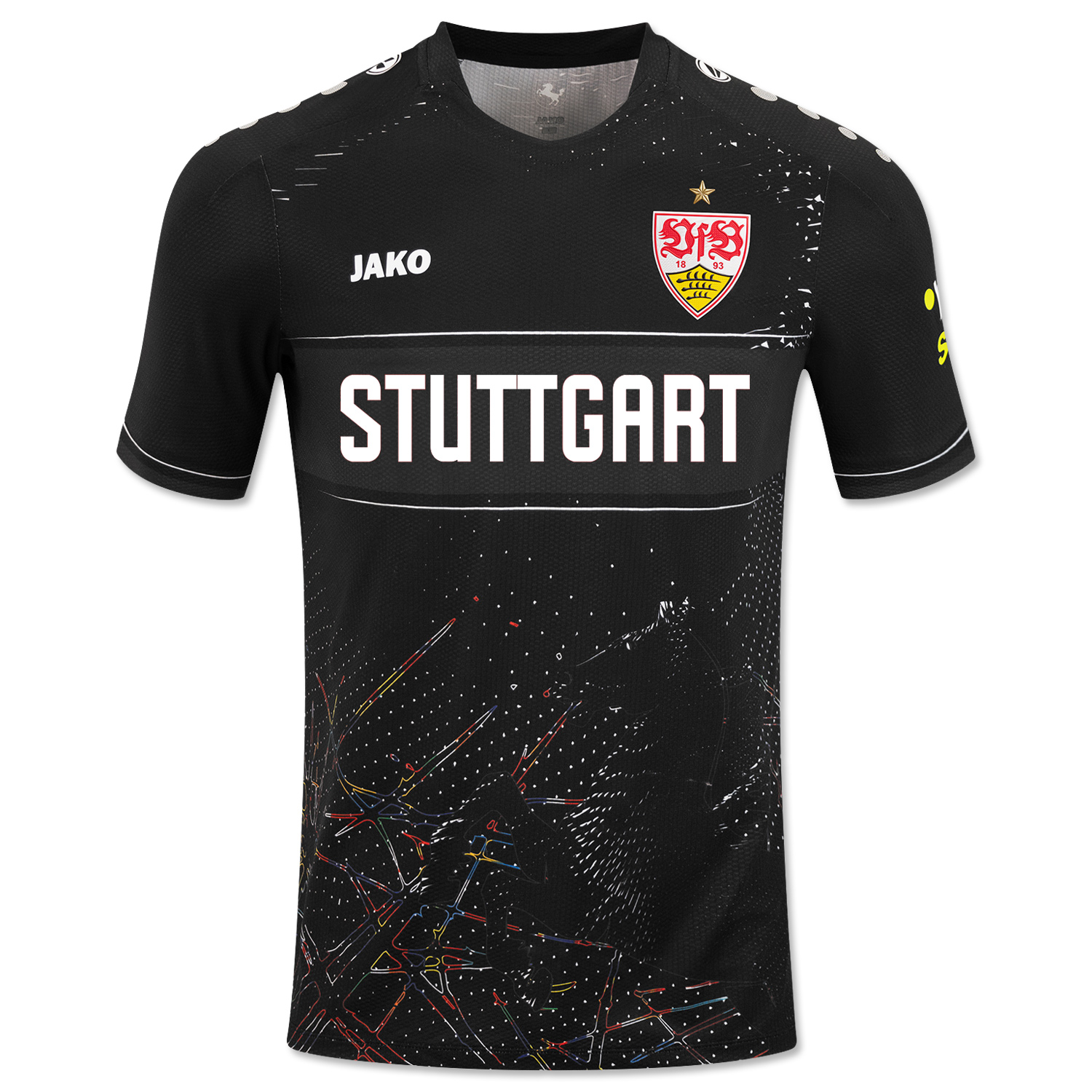 VfB Stuttgart Training T-Shirt - Red/Black