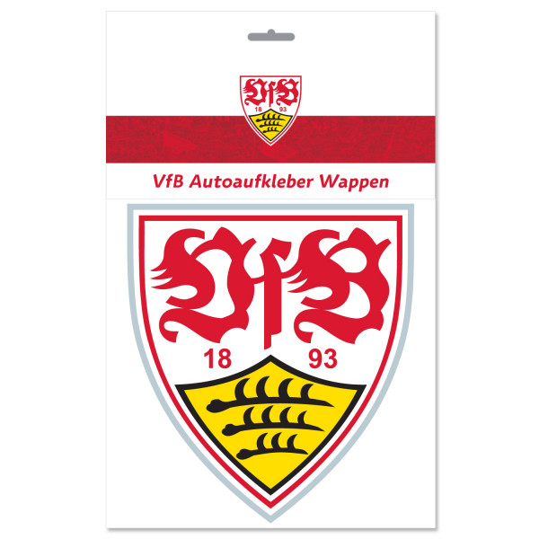 VfB Autoaufkleber Wappen