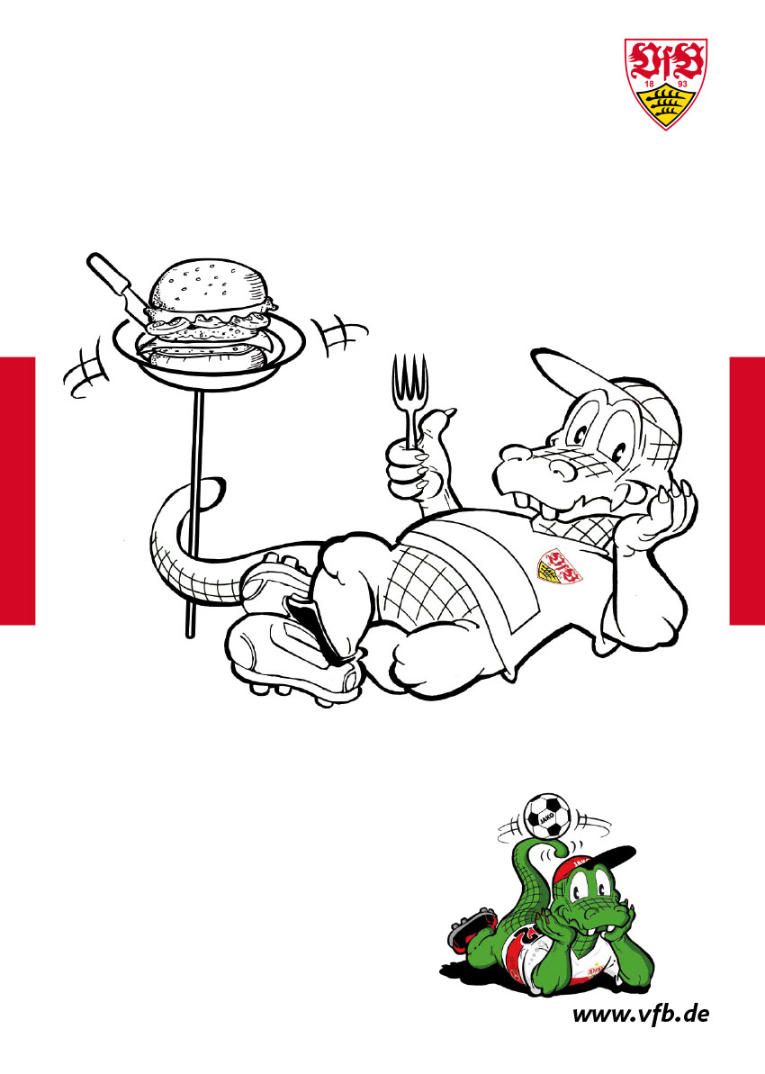 Fritzle Malvorlage zum Download