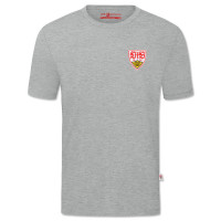 VfB T-Shirt Wappenstick grau L