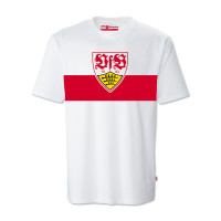 VfB Kids T-Shirt Brustring Wappen 128