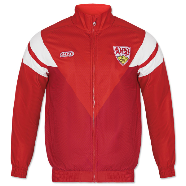 VfB JAKO Retro Jacke rot