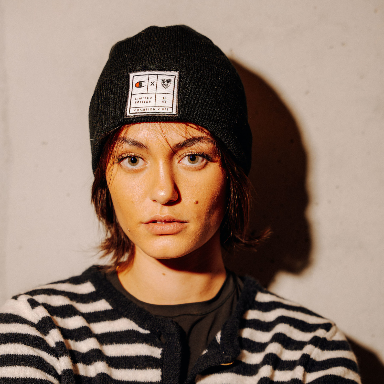 Champion x VfB Beanie 3D schwarz | Mützen & Hüte