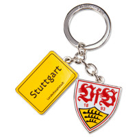 VfB Schlüsselanhänger Ortsschild