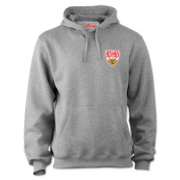 VfB Hoodie Wappenstick grau M