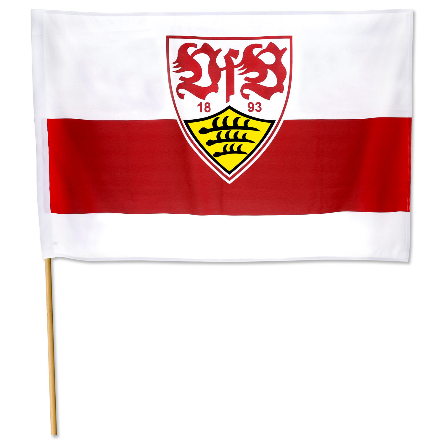 VfB Fahne mit Stab 120 x 80 cm | Fahnen & Wimpel | STADION ...